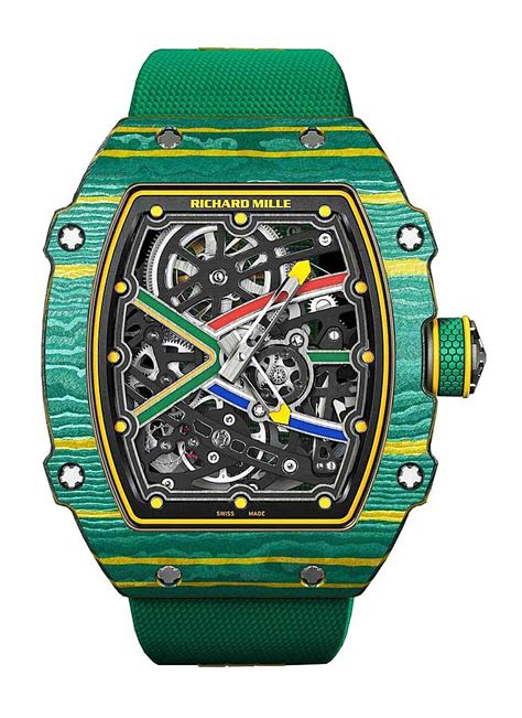 richard mille yellow and green|richard mille crma 7.